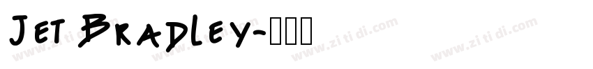 Jet Bradley字体转换